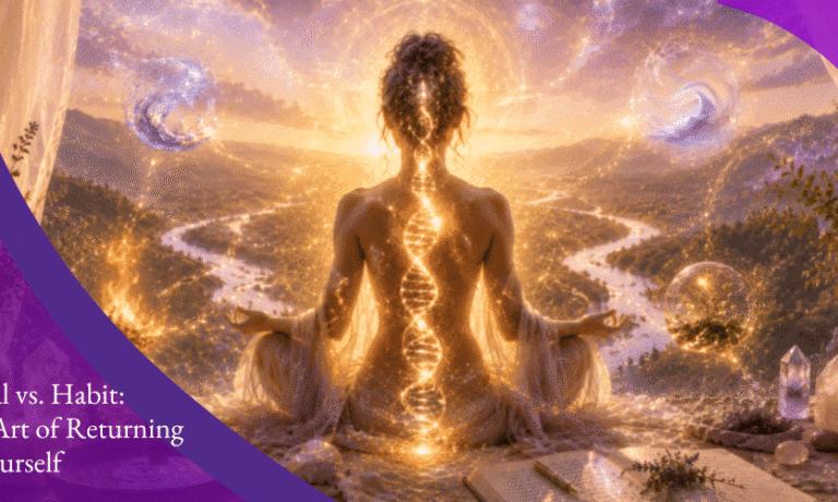 Ritual vs. Habit: The Art of Returning to Yourself